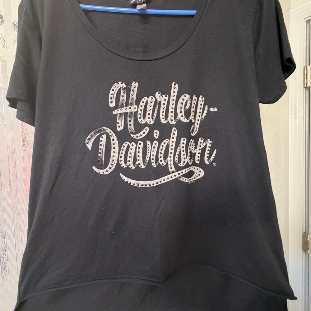 Harley-Davidson Black Tee with Logo